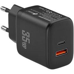 Cargador Pared Usb-C LEOTEC Negro