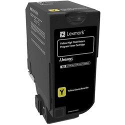 Tóner LEXMARK 74C2HY0 Amarillo