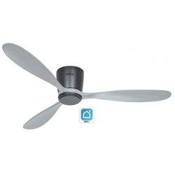 Eco plano wood 132, ventilador wifi sin luz, casafan