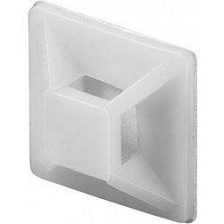 Goobay Base Adhesiva para Bridas de 20x20 mm Blanca Pack 100 Unidades