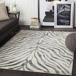 Alfombra Zebra Bohemia SURYA Gris/Beige 160x220 cm