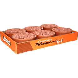 Colombine pickstone red tray 5 + 1 3,6 kg