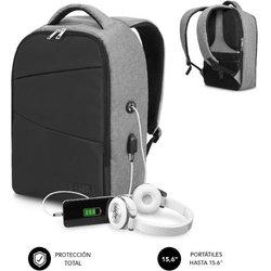 mochila portatil 16´´ subblim negra antirobo