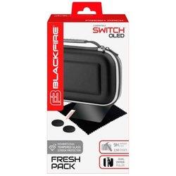 Ardistel Pack FRESH BLACKFIRE Funda + Accesorios para SWITCH OLED