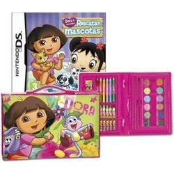 Juego Nintendo DS Dora y sus Amigos Rescatan Mascotas + Maletín