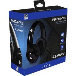 4GAMERS STEREO GAMING HEADSET PRO4-70 NEGRO (OFICIAL)