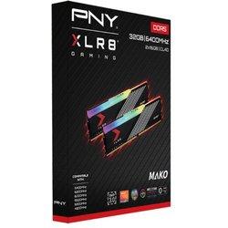 PNY XLR8 Gaming MAKO EPIC-X RGB DDR5 6400MHz 32GB 2x16GB CL40