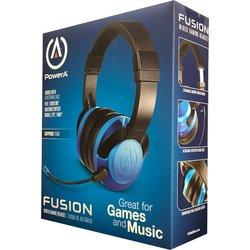 PowerA Fusion Auriculares Alámbrico Diadema Juego Negro, Azul