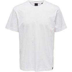 Camiseta only & s max life white hombre