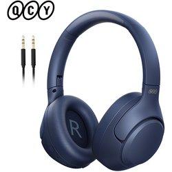 QCY H3 ANC Wireless Headphones 43dB Active Noise Cancellation Earphones Bluetooth 5.4 Earbuds Hi-Res Audio Over Ear Headset 60H