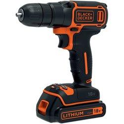 Black & Decker BDCD18-QW taladro 650 RPM Negro, Naranja