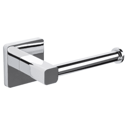 Portarrollo wc epsilon plata cromado brillante 8.5x22 cm