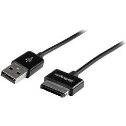 CABLE DATOS STARTECH USB PARA ASUS TRANSFORMER BLACK 0.50M