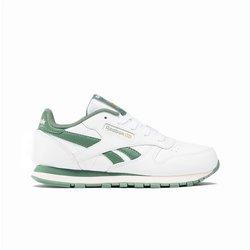 Zapatillas reebok classic leather infantil blanco/verde