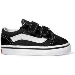 Zapatillas Vans Old Skool Velcro Junior Negro