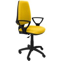 Silla Elche CP bali amarillo brazos fijos