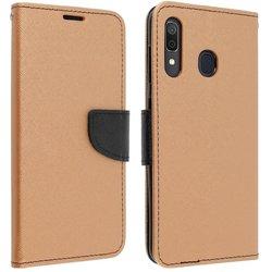 Funda Samsung Galaxy A30 AVIZAR Book Dorado