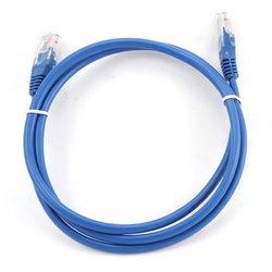 Cable CAT5E UTP moldeado 1m Azul