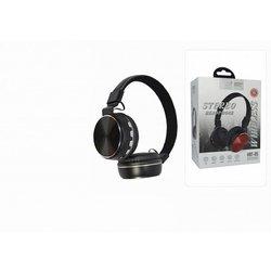 Auriculares HBT-05 inalámbricos con micrófono conexión BT y entrada auxiliar.