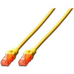 Cable de Red DIGITUS (RJ45 - 10 m - Amarillo)