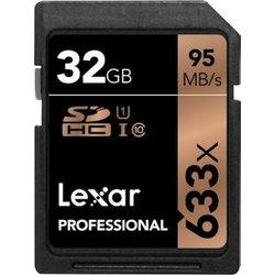 Lexar 32GB Professional 633x SDHC memoria flash Clase 10 UHS-I