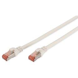 Cable de Red DIGITUS (RJ45 - 50 cm - Blanco)