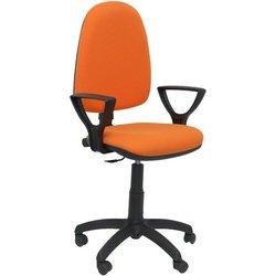 Silla Ayna bali naranja claro con brazos