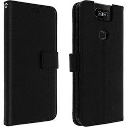 Funda Cartera con F. Soporte para Asus ZenFone 6 - Negro