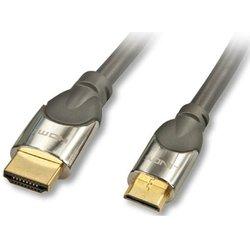 Cable HDMI LINDY (Mini HDMI-C - 50 cm - Negro)