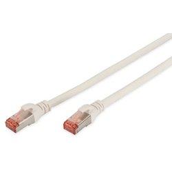 Cable de red digitus cat 6 s / ftp, 10 piezas, 2 m, blanco