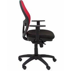 Silla Jorquera malla roja asiento bali negro