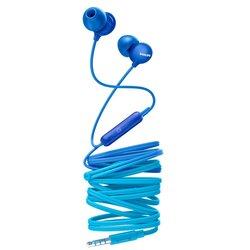 Auricular Philips Intra She2405 Con Micro Azul