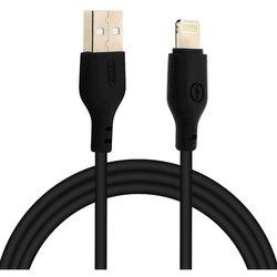 Cable AVIZAR DATA-2M-BK-IP5 (Lightning - USB - Negro)