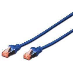 Cable de Red DIGITUS (RJ45 - 50 cm - Azul)