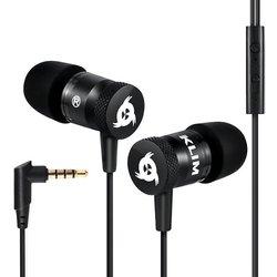 KLIM Fusion Auriculares de Alta Calidad de Audio - De Larga Duración + 5 Años de Garantía - Innovadores: Con Espuma que Retiene la Forma de tu Oreja - 3,5mm Jack - Nueva Versión - Negro