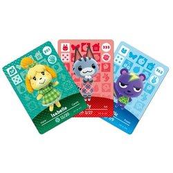 Juego Pack 3 Tarjeta Amiibo Animal Crossing HHD