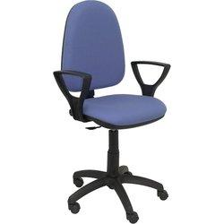 Silla Ayna bali azul claro con brazos