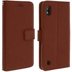 Funda Samsung Galaxy A10 AVIZAR Wallet Marrón