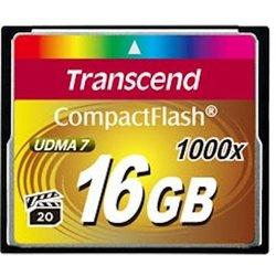 Transcend CompactFlash Card 1000x 16GB MLC