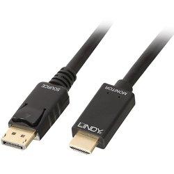 Cable HDMI LINDY (DisplayPort - HDMI)