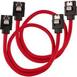 Corsair CC-8900250 cable de SATA 0,3 m Negro, Rojo