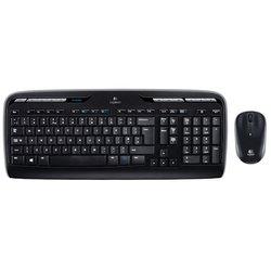 Logitech MK330 teclado RF inalámbrico AZERTY Belga Negro