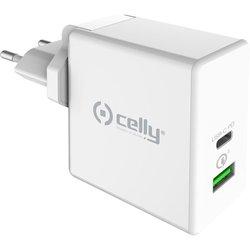 Cargador de batería celly tcusbc45wwh blanco