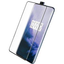 Avizar Protector Cristal Templado Negro para Oneplus 7T Pro