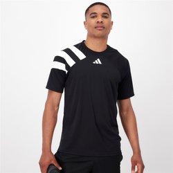 Camiseta de fútbol adidas fortore23 hombre negro