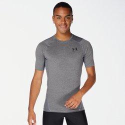 Camisetas UNDER ARMOUR Hombre (L - Gris)