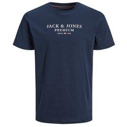 Camiseta Jack&Jones Bluarchie marino manga corta para hombre