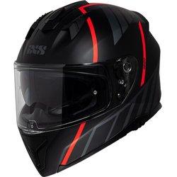 IXS 217 2.0 Casco - Negro Rojo (S)