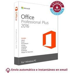 Licencia Office 2016 Pro Plus para 1 PC Windows