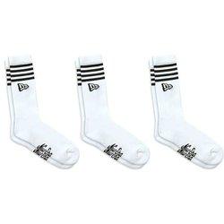 Calcetines new era stripe crew sock ne whi